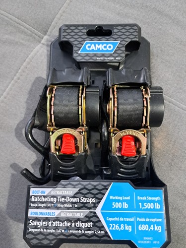 Camco retractable transom tie - retractable,