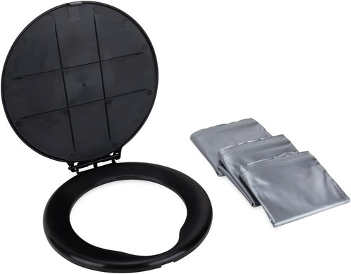 Camco bucket toilet seat with - toilet,