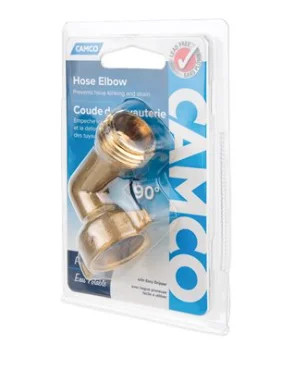 Camco brass hose - camco, elbow