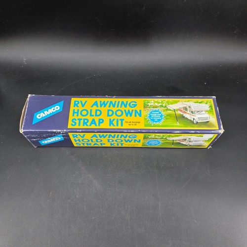 Camco awning hold - awning, down