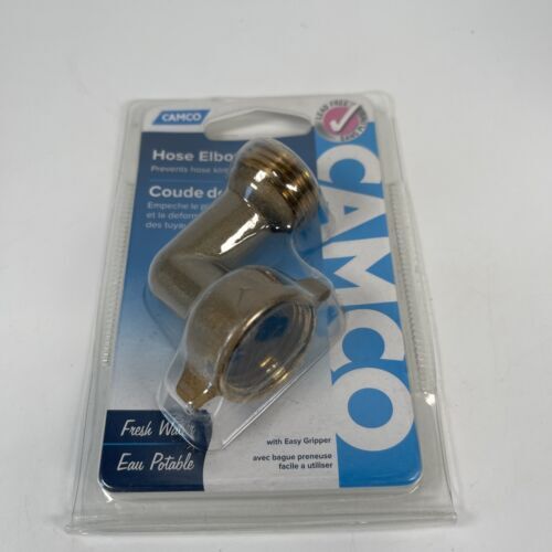 Camco brass degree hose - 90,